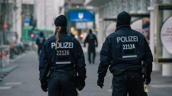 Сотрудники полиции в Германии