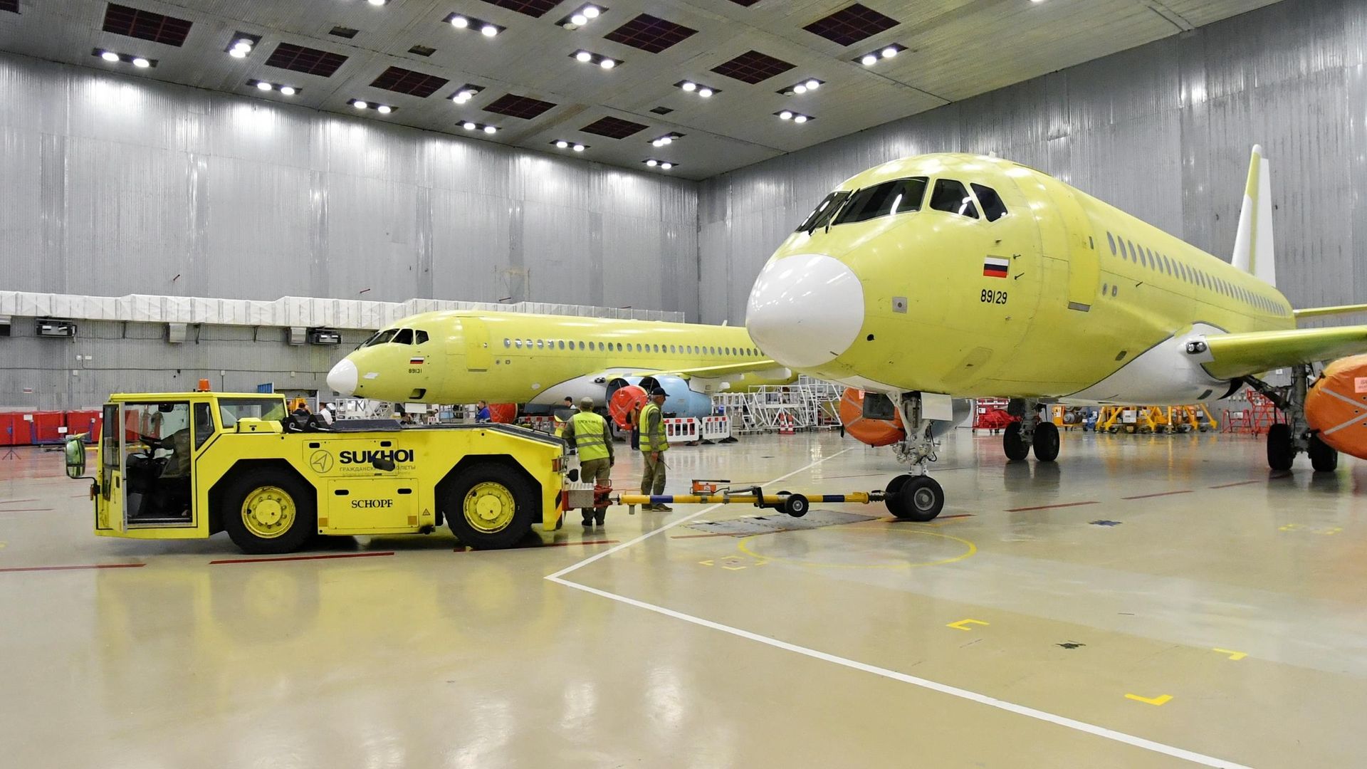 Производство самолетов Sukhoi Superjet 100 в Комсомольске-на-Амуре - ПРАЙМ, 1920, 05.09.2025