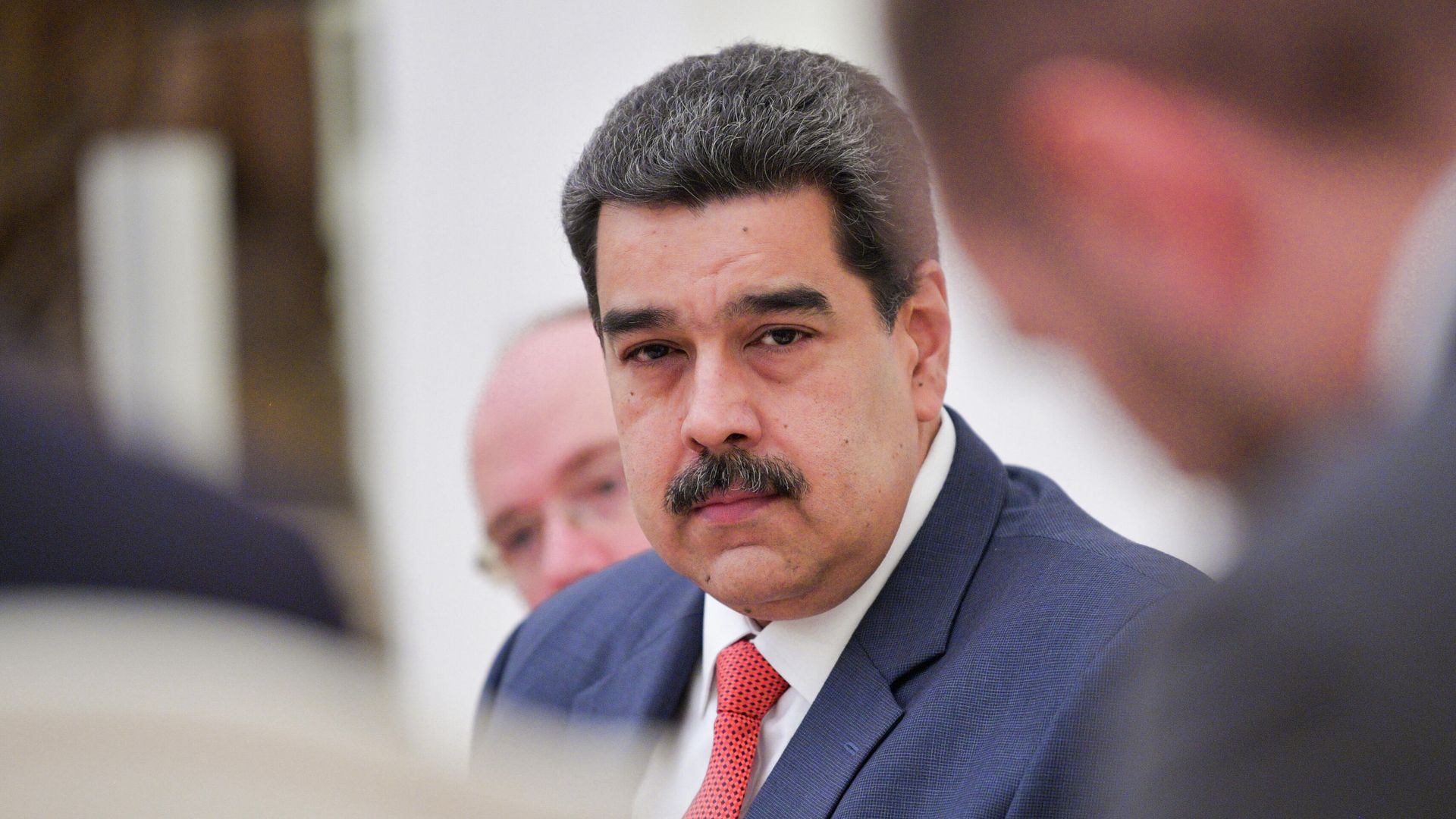 Президент Венесуэлы Николас Мадуро во время встречи с президентом РФ Владимиром Путиным Президент Венесуэлы Николас Мадуро во время встречи с президентом РФ Владимиром Путиным - ПРАЙМ, 1920, 09.09.2025