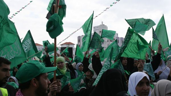 Митинг движения ХАМАС Митинг движения ХАМАС