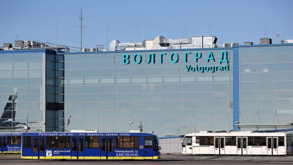 Здание терминала C2 в международном аэропорту Волгограда