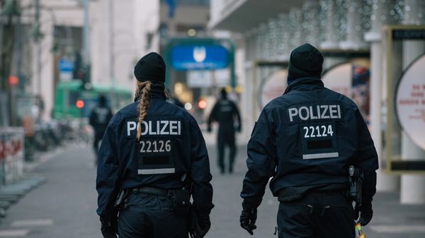 Сотрудники полиции в Германии