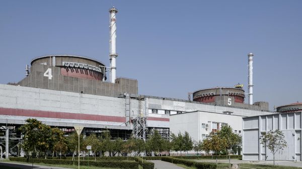 Энергоблоки №4 и №5 Запорожской АЭС в Энергодаре