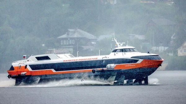 Теплоход Метеор - символ обновленной банкноты 1000 рублей