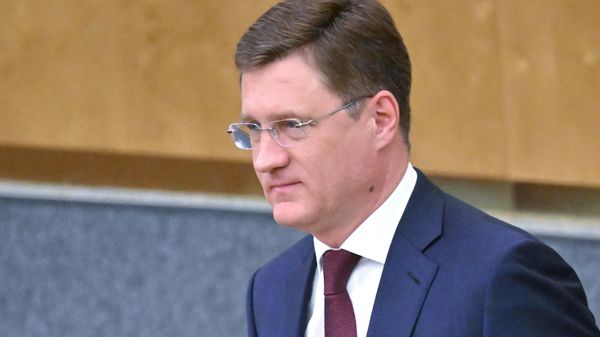 Кандидат на должность заместителя председателя правительства РФ Александр Новак на пленарном заседании Государственной Думы РФ