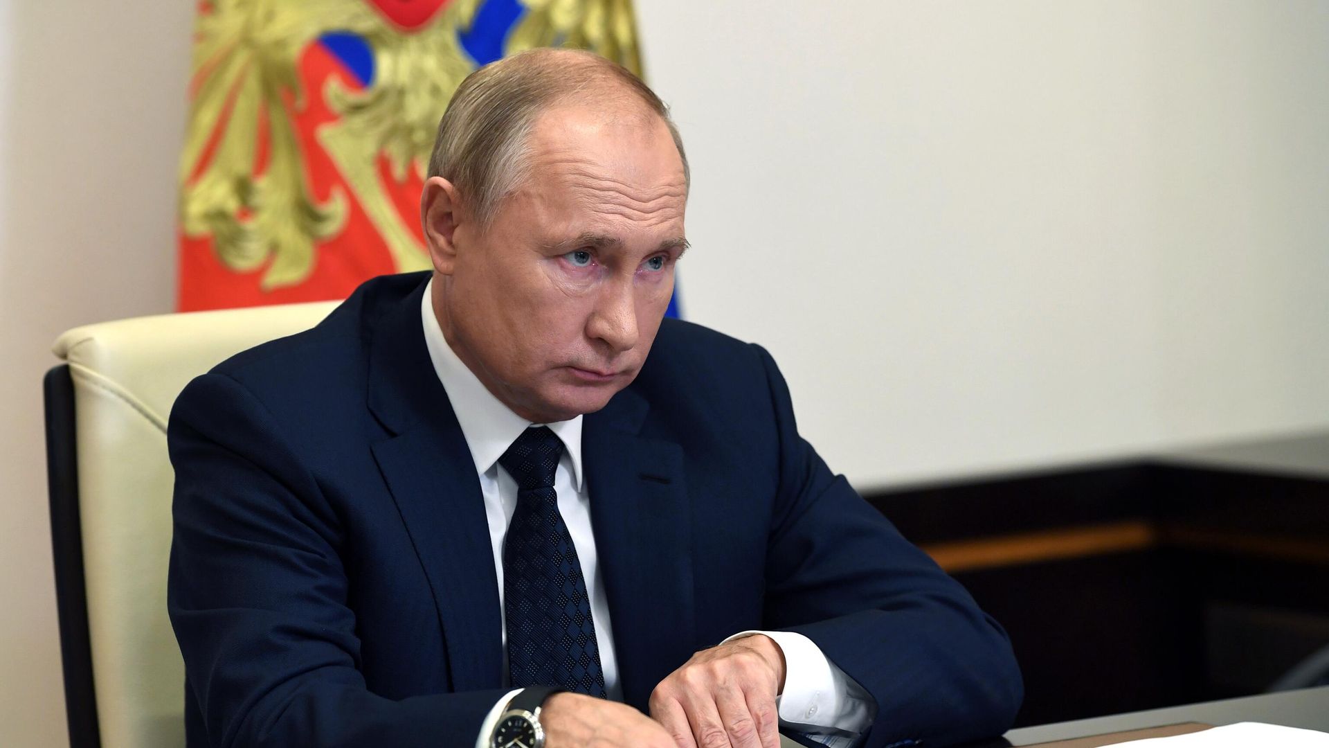 Президент РФ Владимир Путин  - ПРАЙМ, 1920, 15.10.2025