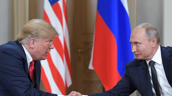 Владимир Путин и Дональд Трамп