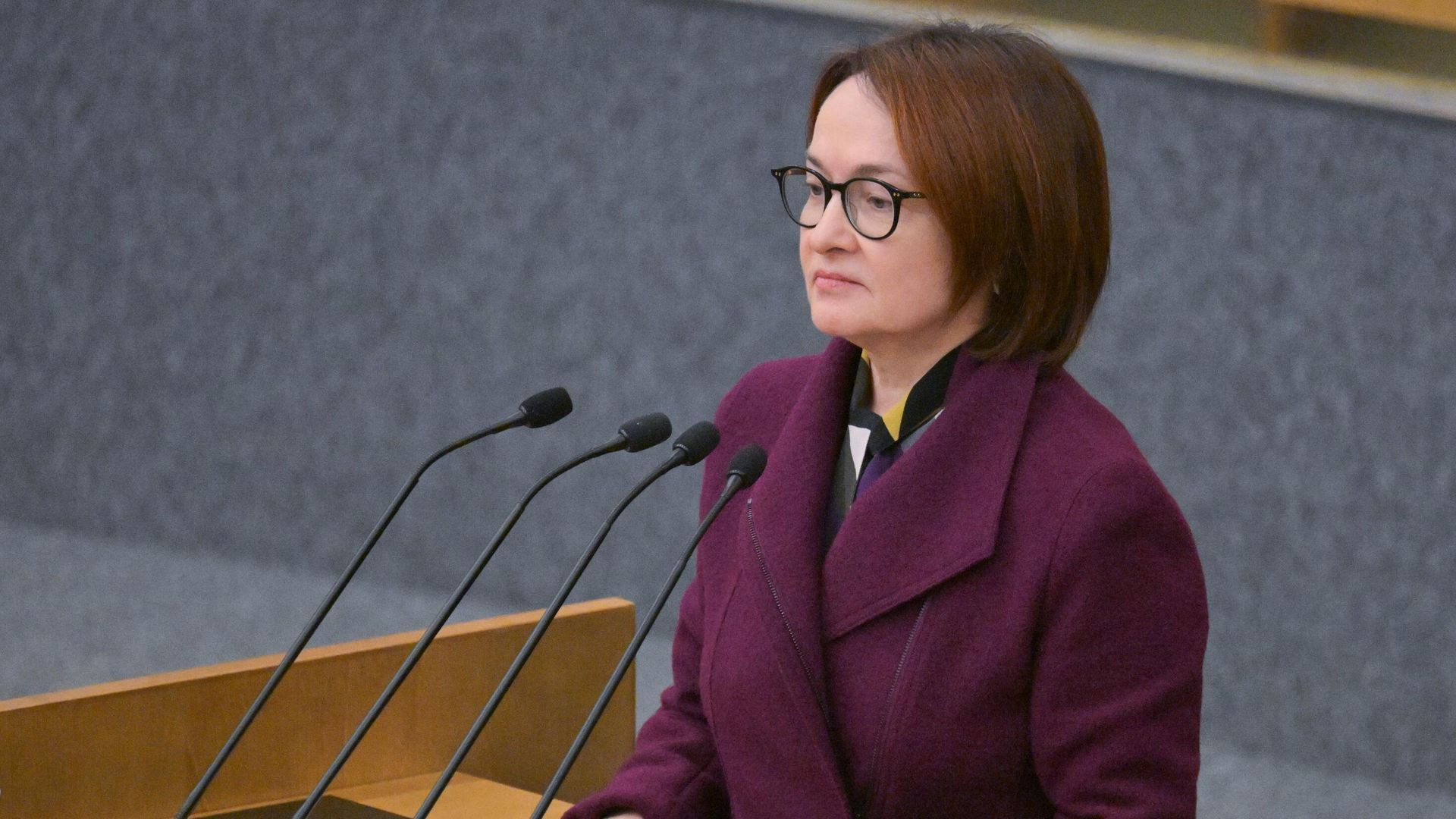 Председатель Банка России Эльвира Набиуллина выступает в Государственной Думе РФ - ПРАЙМ, 1920, 26.03.2026