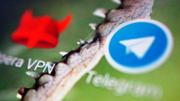 Логотип мессенджера Telegram