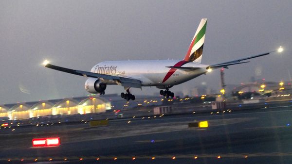 Самолет авиакомпании Emirates