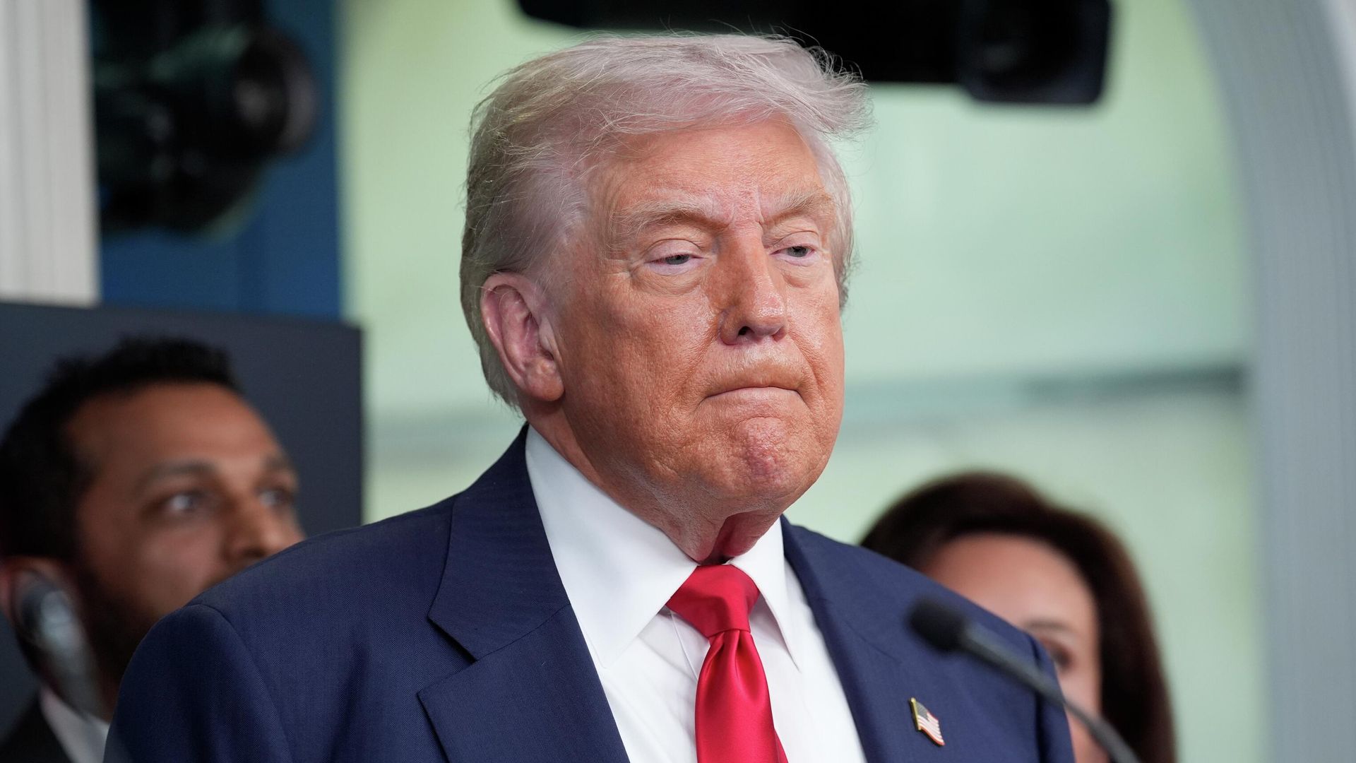 Президент США Дональд Трамп выступает во время пресс-конференции в Белом доме в Вашингтоне - ПРАЙМ, 1920, 21.08.2026