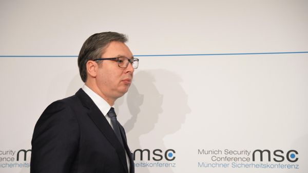 Президент Сербии Александр Вучич Президент Сербии Александр Вучич