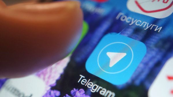 Логотип мессенджера Telegram
