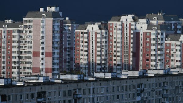 Жилые дома на Химкинском бульваре в Москве