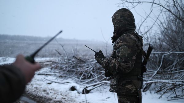 Российские военные в зоне спецоперации