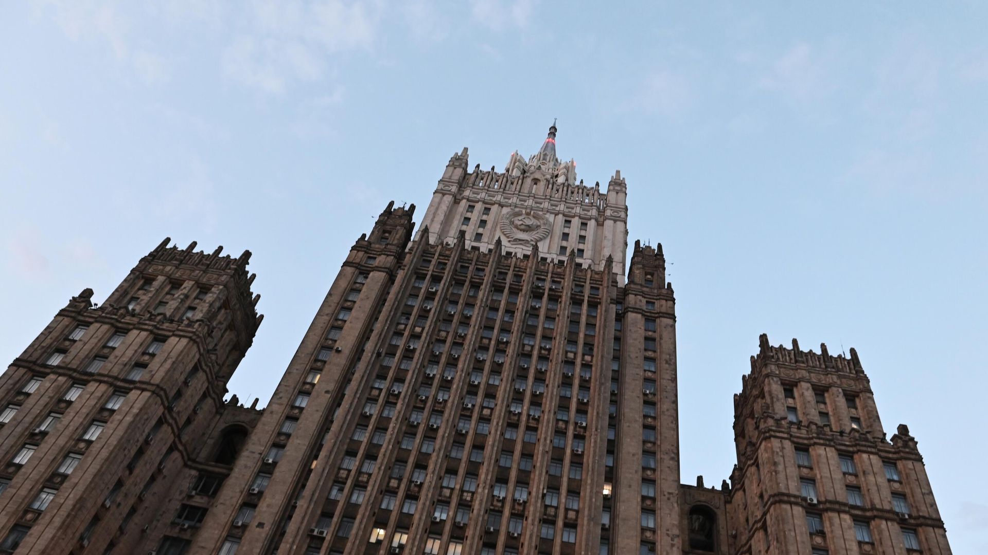 Здание Министерства иностранных дел РФ в Москве - ПРАЙМ, 1920, 11.03.2026