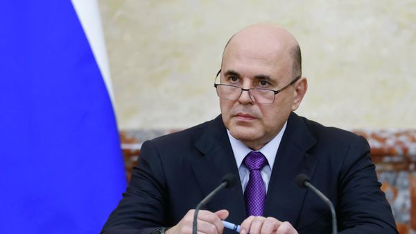 Председатель правительства РФ Михаил Мишустин проводит заседание кабинета министров РФ