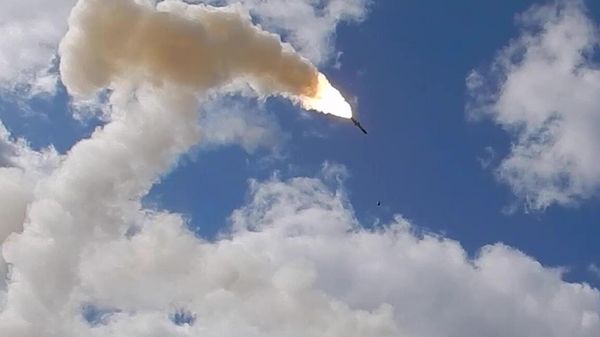 Нанесение удара по инфраструктуре украинской армии. Кадр видео