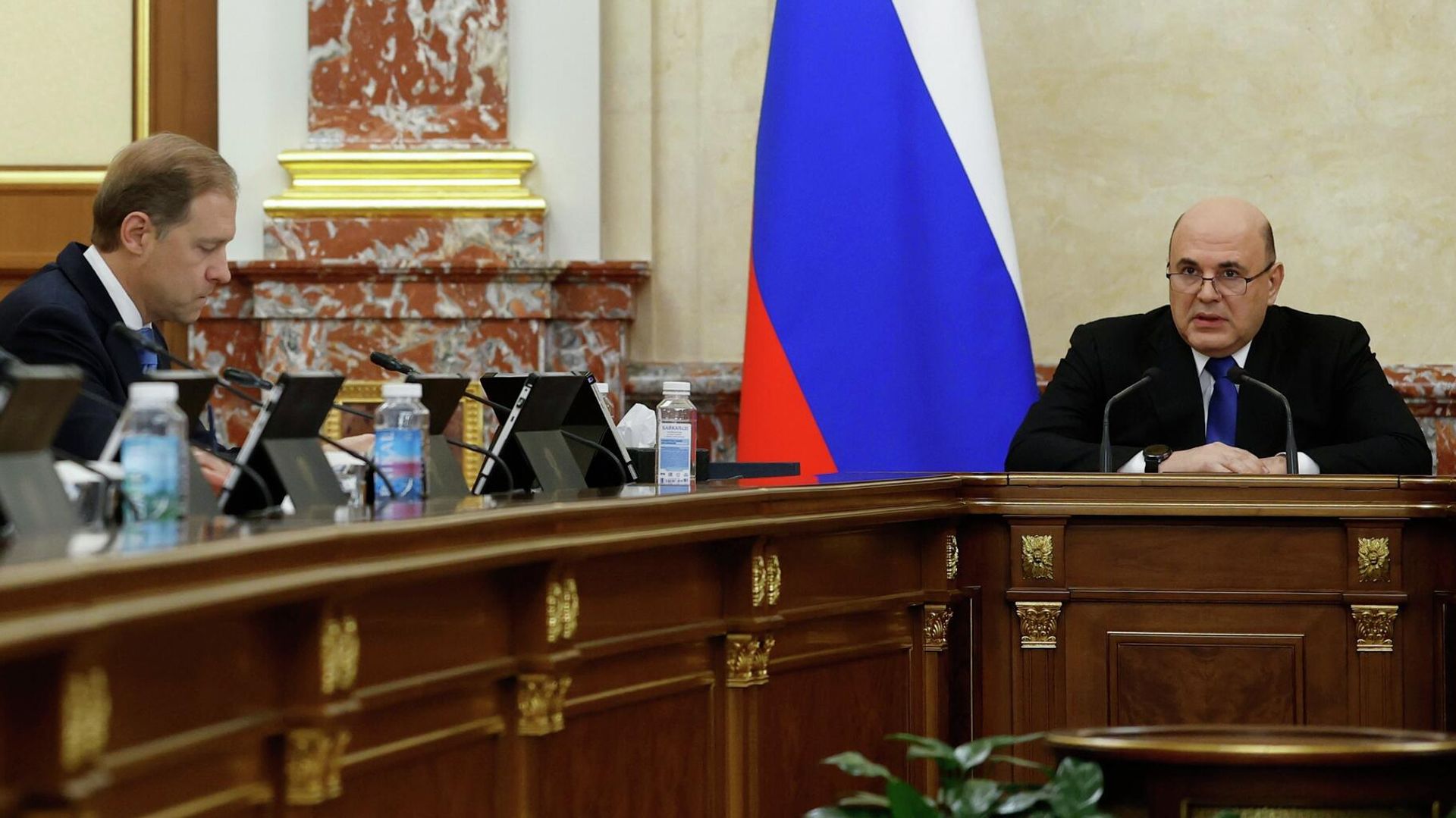 Председатель правительства РФ Михаил Мишустин проводит заседание кабинета министров РФ - ПРАЙМ, 1920, 25.02.2026