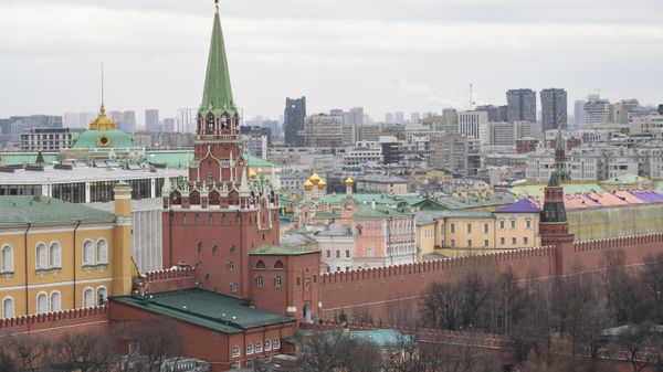Вид на Московский Кремль