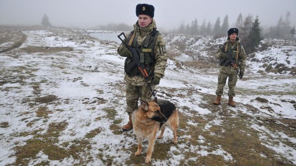 Украинские пограничники