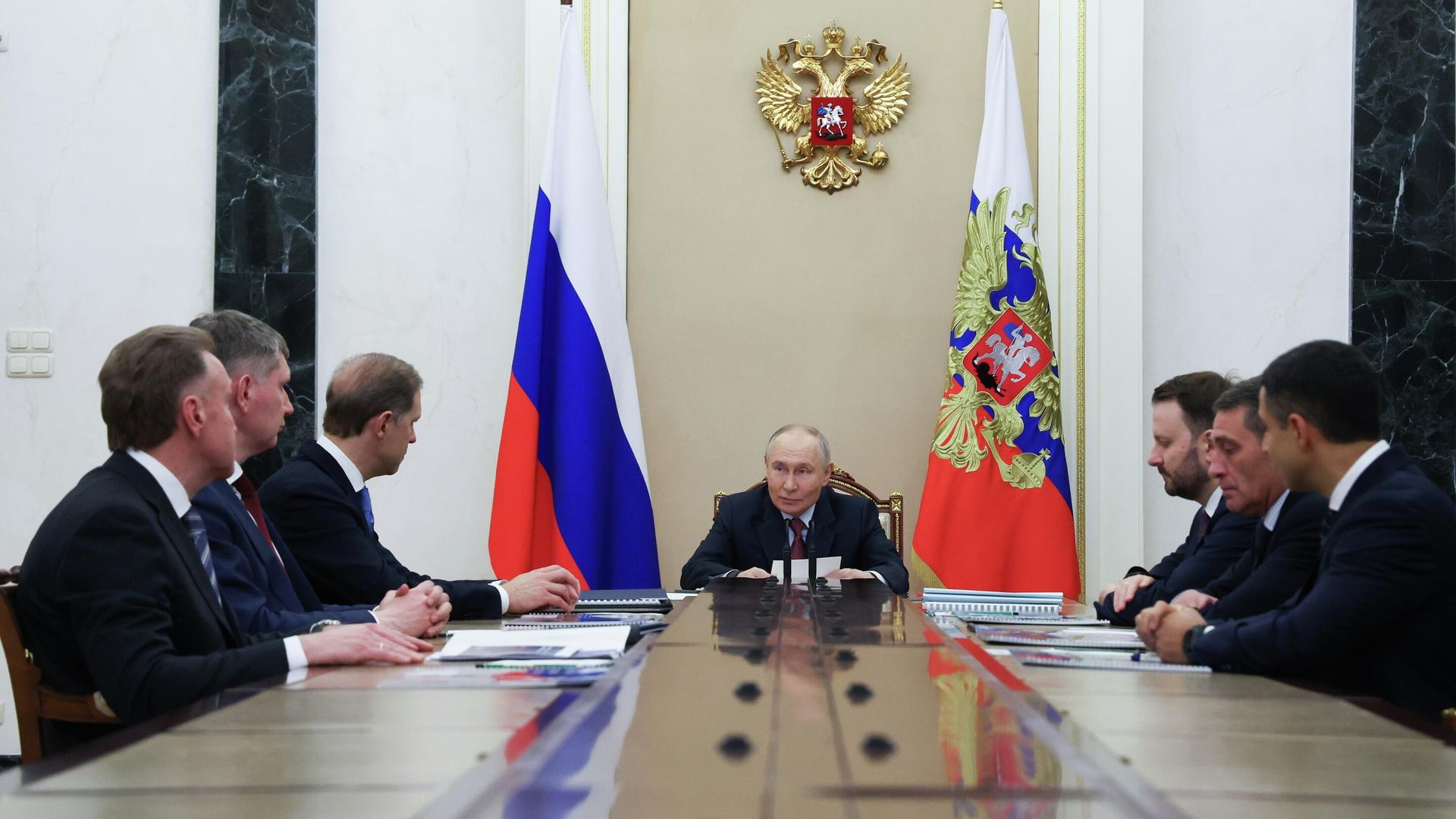 Президент РФ Владимир Путин проводит совещание по вопросам развития отечественной химической промышленности. 2 февраля 2026 - ПРАЙМ, 1920, 02.02.2026