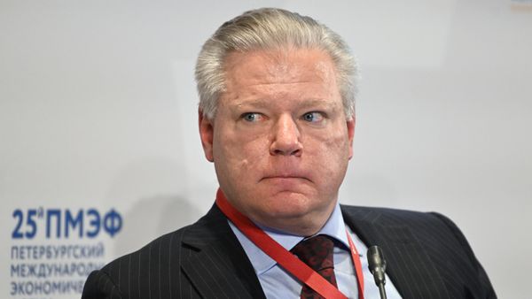 Президент, главный исполнительный директор Американской торговой палаты в России Роберт Эйджи на ПМЭФ-2022