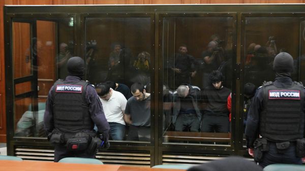 Заседание суда по делу о теракте в концертном зале Крокус Сити Холл 