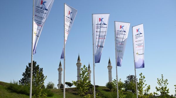 Флаги с символикой Кавказского инвестиционного форума