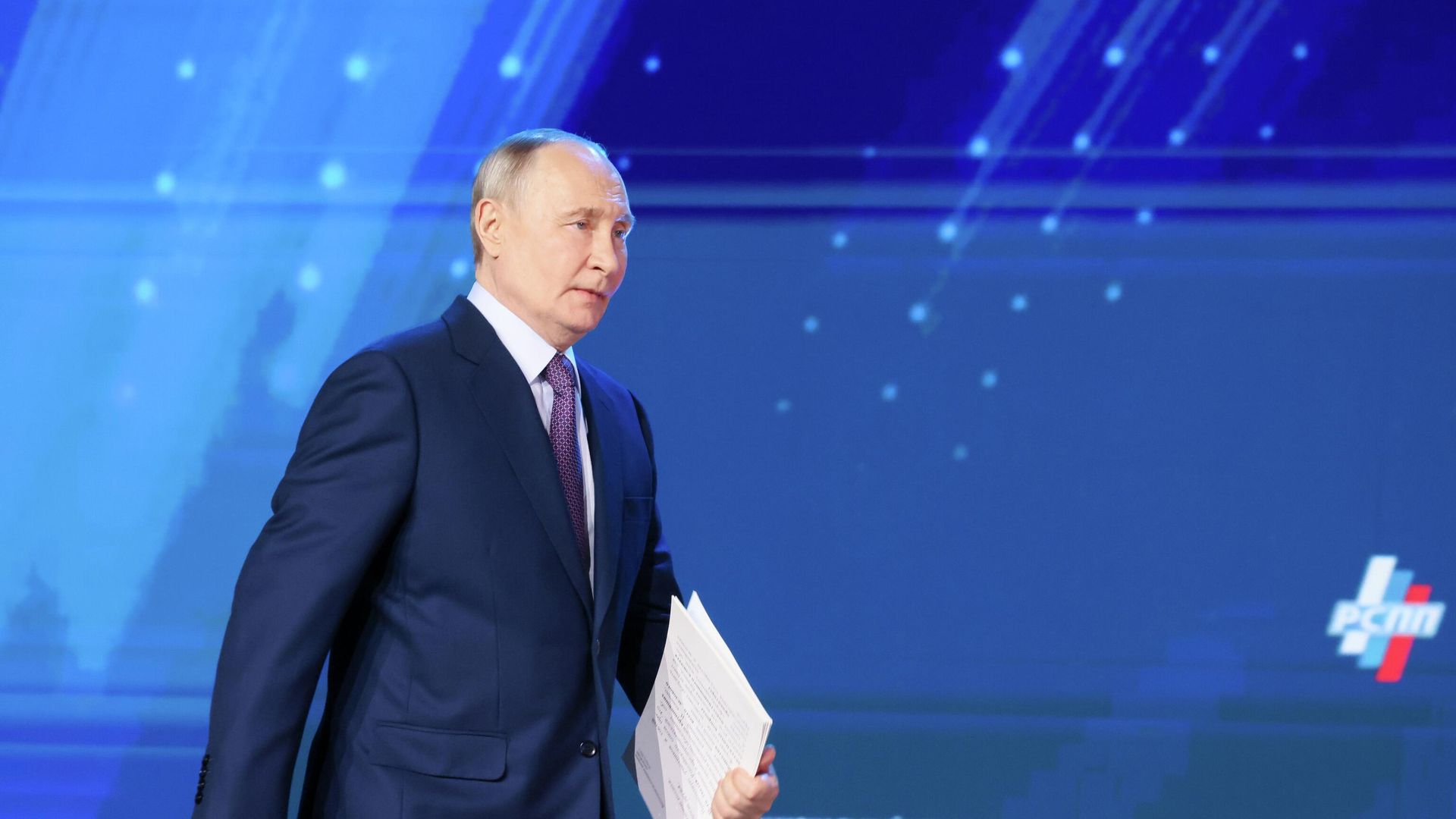 Президент РФ Владимир Путин на XXXV Съезде Российского союза промышленников и предпринимателей - ПРАЙМ, 1920, 22.04.2026