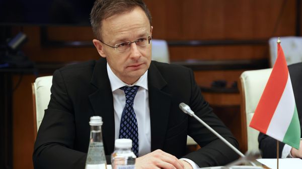 Министр иностранных дел и внешнеэкономических связей Венгрии Петер Сийярто
