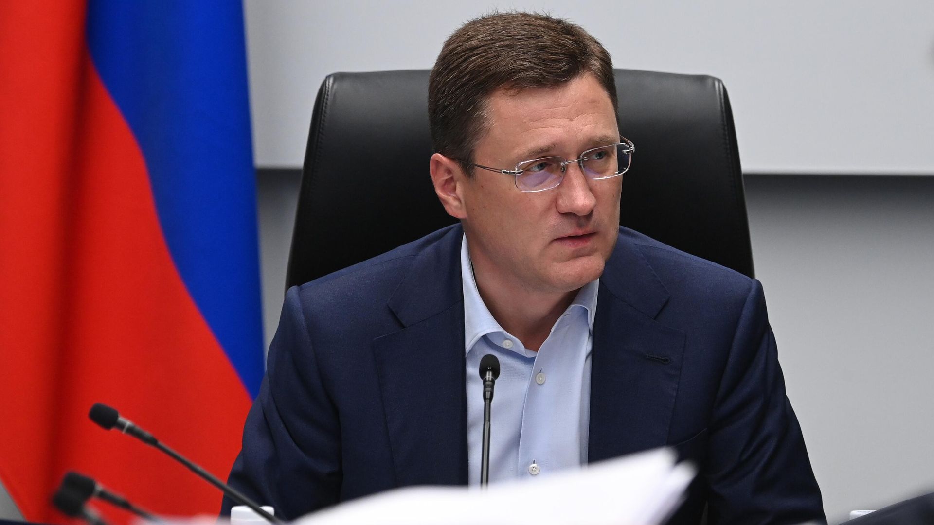 Заместитель председателя правительства РФ Александр Новак на совещании по социально-экономическому развитию Северо-Кавказского федерального округа - ПРАЙМ, 1920, 29.06.2026