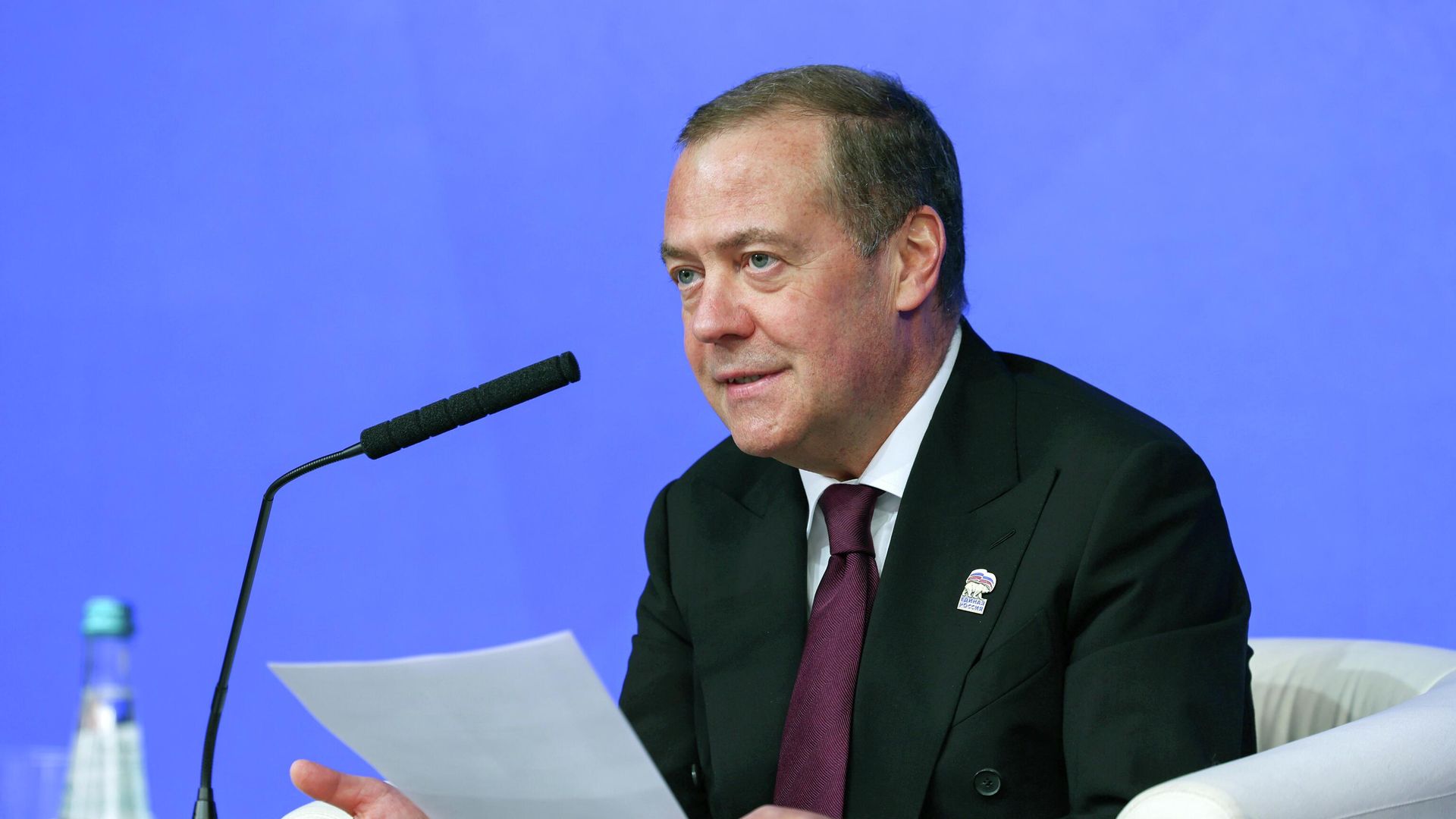 Дмитрий Медведев на форуме муниципальных депутатов партии Единая Россия в Москве - ПРАЙМ, 1920, 01.05.2026