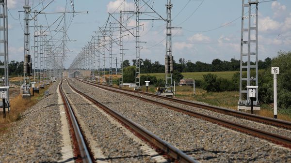 Участок железнодорожного пути