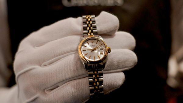 Часы Rolex из коллекции Патти Бойд на аукционе Christie's в Лондоне