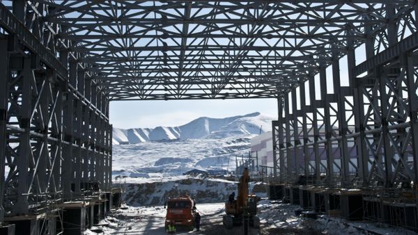 Строительство завода Удоканская медь