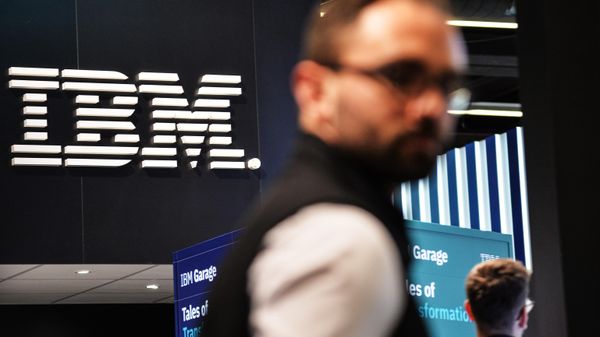 Стенд компании IBM