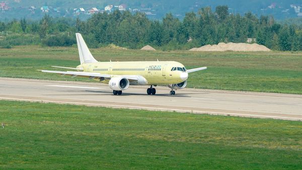 Серийный самолет МС-21-310 выполнил первый полет
