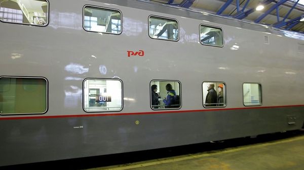 Презентация нового подвижного состава РЖД