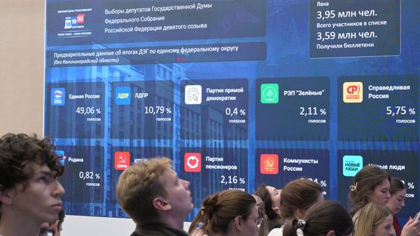 Работа Информационного центра ЦИК РФ