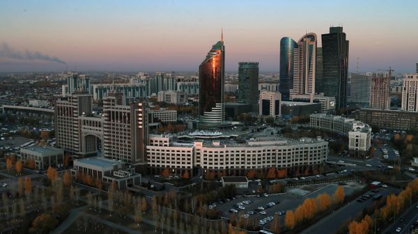 Здание Министерства инвестиций и развития Казахстана.