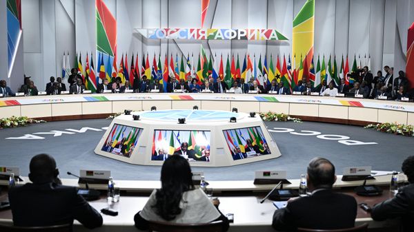 Россия - Африка. Первое пленарное заседание первой министерской конференции Форума партнерства Россия - Африка