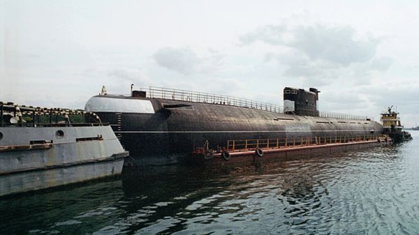 Подлодка Новосибирский комсомолец в Москве