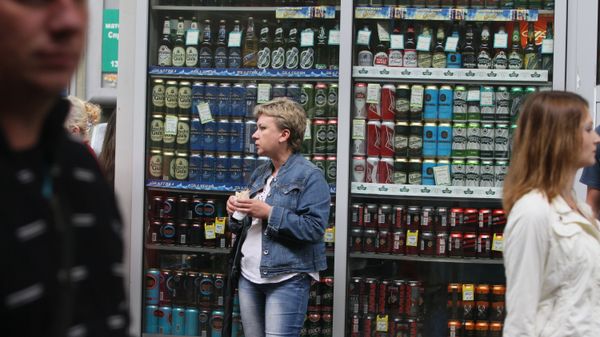 Продажа алкогольных напитков