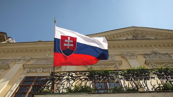 Флаг Словакии