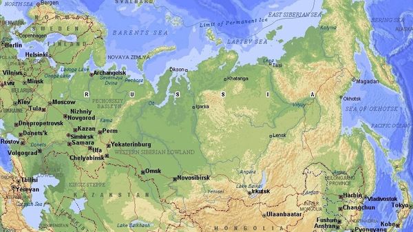 Карта России