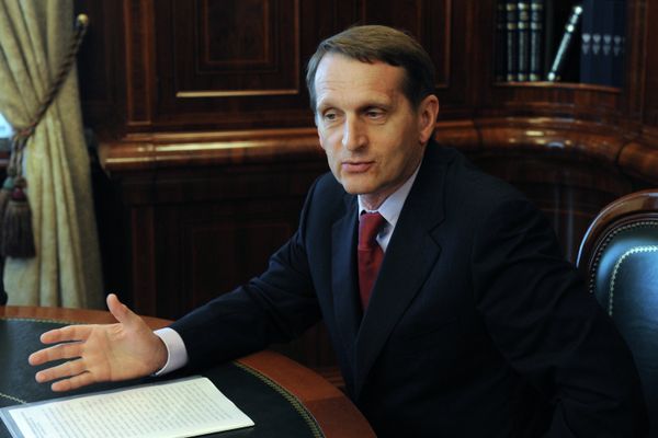 С.Нарышкин