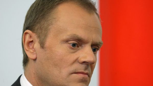 *Премьер-министр Польши Дональд Туск