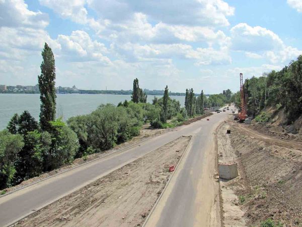  строительство дороги