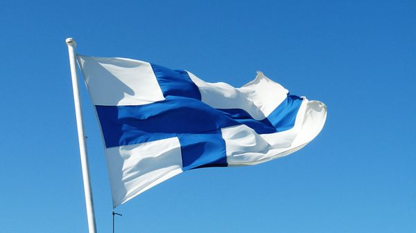 Флаг Финляндии